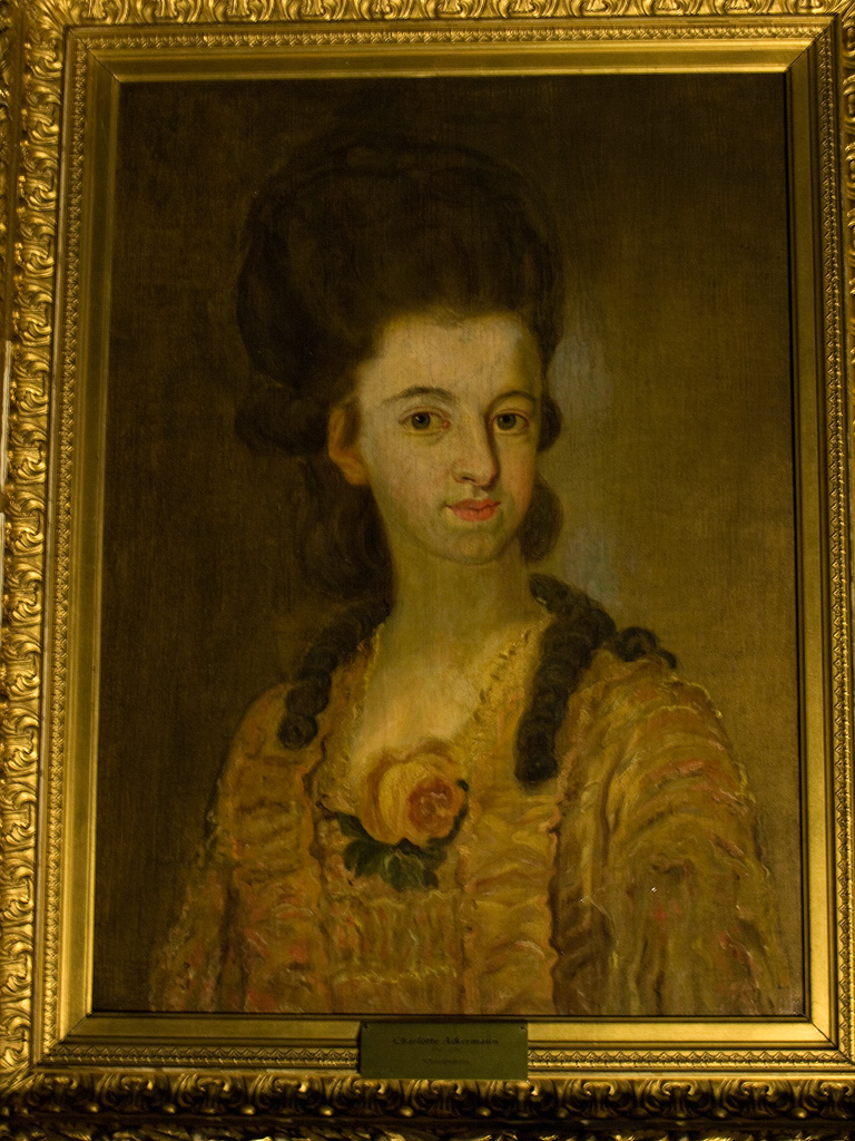 Porträt von Maria Magdalena Charlotte Ackermann